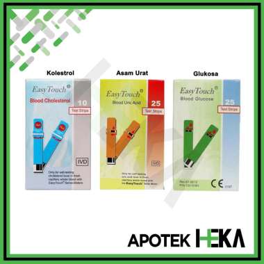 Strip Easy Touch Glukosa / Asam Urat / Kolestrol Asam Urat