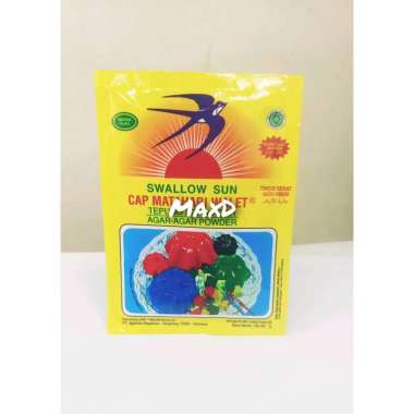 Agar Agar Swallow Sun Warna Hijau 7g 1 Pcs