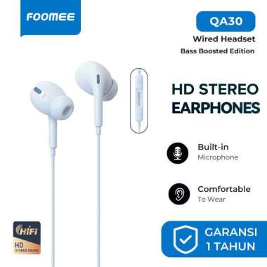 FOOMEE QA30 Wired Headsets