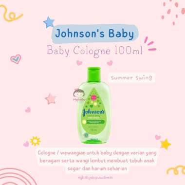 JOHNSON'S Summer Swing Baby Cologne - Minyak Wangi Bayi 100ml / parfume bayi
