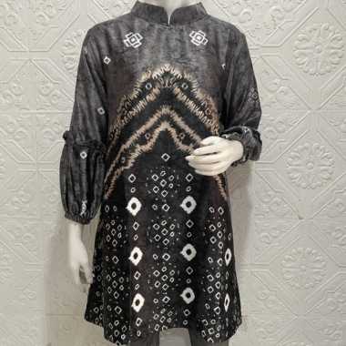Atasan jumputan palembang / Batik Jumputan palembang - Biru, S L Coral
