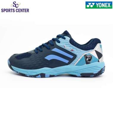 New Sepatu Badminton Yonex Akayu Super 7 Midnight Navy / Aqua / Blue 42