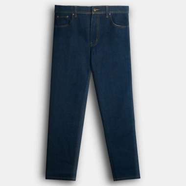 Guten Inc - Celana Jeans Pria Rambler Dark Blue Denim Pants 34