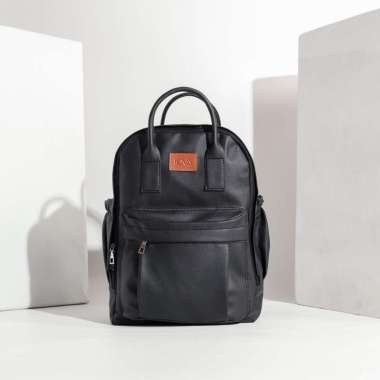 Lova.id - LUFFY - Tas Ransel Wanita Hitam