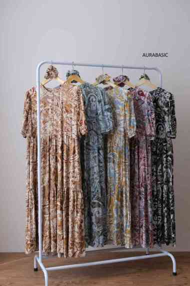 Celine Dress By Aurabasic XL PINK