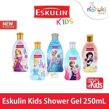 Eskulin Kids Shower Gel Princess 250mL Sabun Anak Snow White