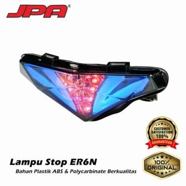 JPA Lampu Stop / Rem Belakang Ninja ER6 N Led Senja Biru