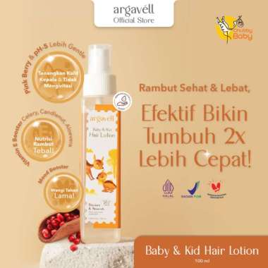Argavéll Baby & Kid HAIR LOTION - 100ml