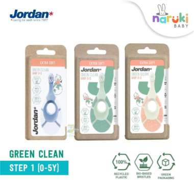 Jordan Kids Green Clean Toothbrush Sikat Gigi Anak Bayi Pink
