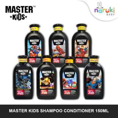 Master Kids Shampoo Conditioner 150 ml Shampoo Anak Superhero Ben 10