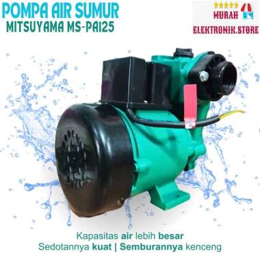 POMPA AIR SUMUR DANGKAL NON OTOMATIS MITSUYAMA MS-PA125 MESIN POMPA AIR SUMUR AWET TAHAN LAMA