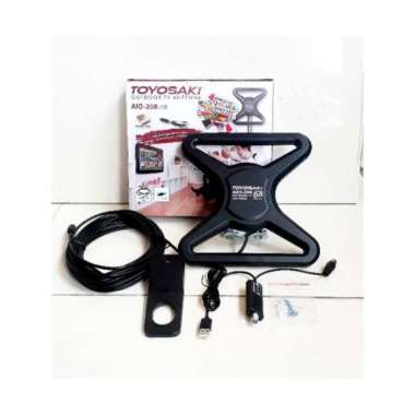 Antena Tv Digital Indoor Outdoortoyosaki Aio 208 Usb Antena Tv Dalam Multicolor