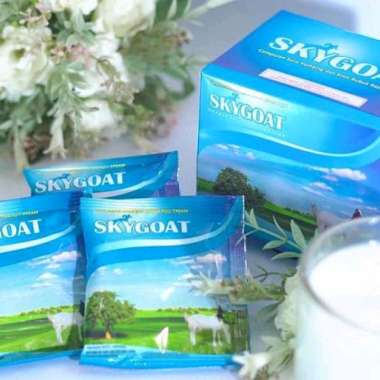 Skygoat susu Kambing Etawa Rasa Original 1Box Susu Kesehatan