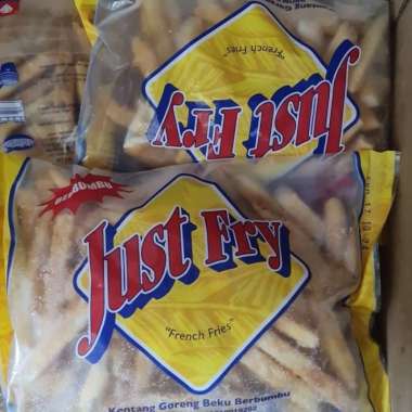 just fry shoestring berbumbu 450 gr