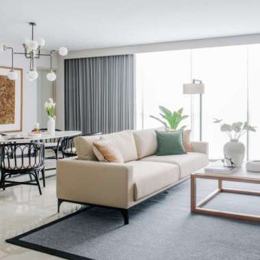 VIVERE Eugene Sofa 3 Seater - Kursi Sofa Ruang Tamu