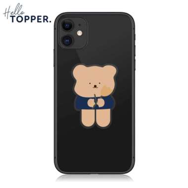 Pop Socket Akrilik Beruang Cute | Socket HP Unik | Pop Stand Socket 02
