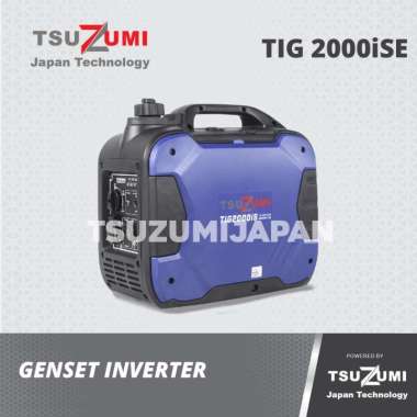 Genset Inverter TIG 2000 iSE Super Silent 2000 Watt Tsuzumi