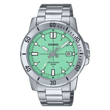 CASIO ORIGINAL - CASIO MTP-VD01D-3E1VUDF - JAM PRIA NG - STAINLESS CASIO MTP-VD01D-3E1 MTP VD01D 3E1