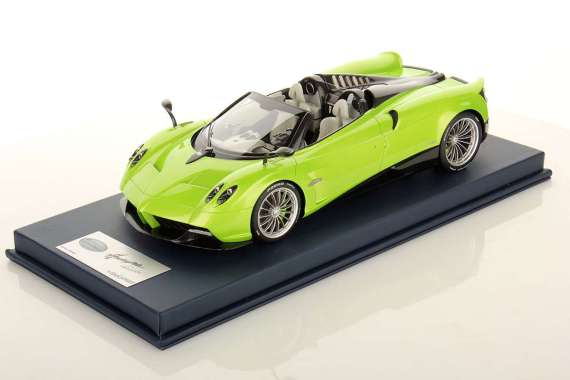 1/18 LOOKSMART DIECAST PAGANI HUAYRA ROADSTER VERDE FIRENZE