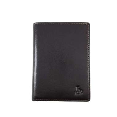 Dompet Kartu Kulit Sapi RFID 322 RFID Cokelat