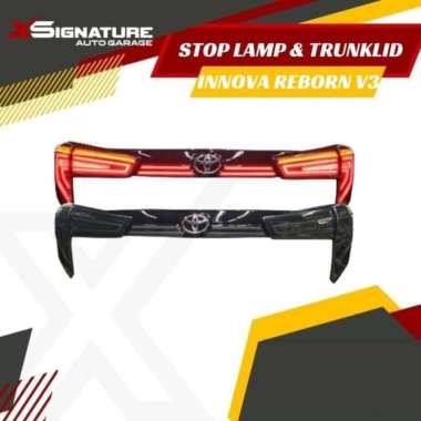 STOPLAMP & TRUNKLID TOYOTA INNOVA REBORN V3 SMOKE CEREMONY