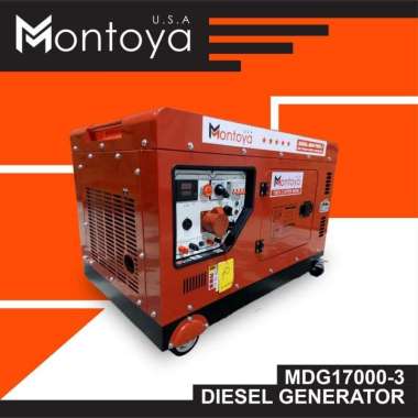 Genset Generator Silent Diesel 15 KVA MDG 17000 Japan Technology