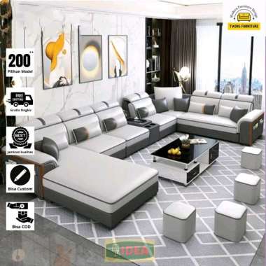 IDEA - Sofa Letter U Mewah/Sofa Keluarga
