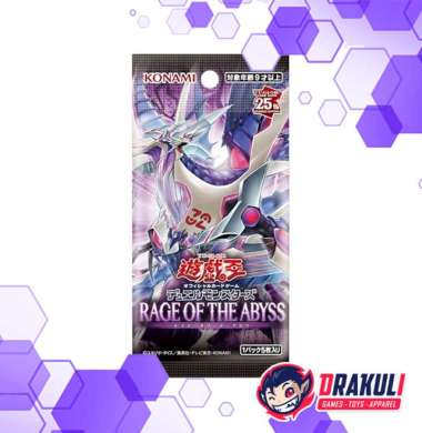 Yu-Gi-Oh! / YuGiOh Card Game Booster Pack - Rage of Abyss (Japanese)