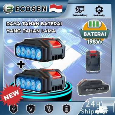 ECOSEN New Baterai Litium 98VF/198VF/199VF Li-Ion Batrai High Quality Bor Electric Drill Battery Coc