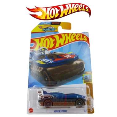 Hot Wheels Lets Race Hover Storm Biru Coklat HW Drit