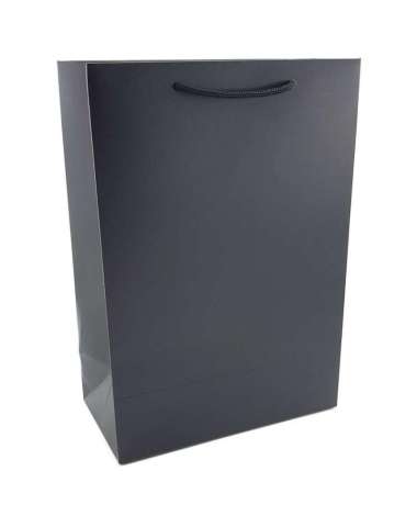 PAPER BAG POLOS/ PAPER BAG WARNA/ PAPER BAG MEDIUM/ PAPER BAG METALLIC BLACK