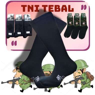 Kaos Kaki TNI/Kaos Kaki POLRI/Kaos Kaki Tebal/Kaos Kaki PDL/Kaos Kaki Panjang Tebal/Koas Kaki Dewasa