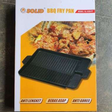 Panggangan teflon yakiniku Solid / bbq grill pan teflon