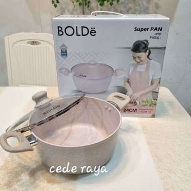 panci bolde super pan casserole Bolde 24 cm beige