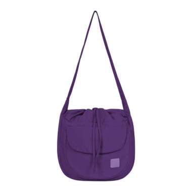 EUCK Packable Fuku Sling Bag - Tas Selempang Lipat Waterproof Size XL - Peach Ungu