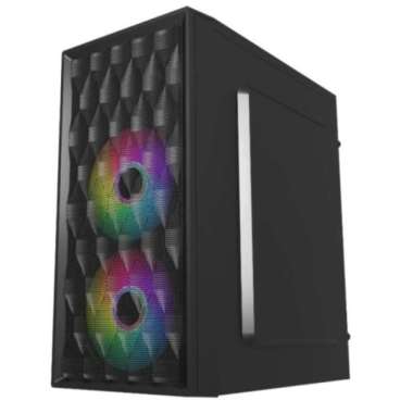 PC Case Hose Almaz mATX Include PSU 380W Free 2Fan RGB