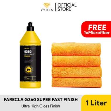 FARECLA G360 SUPER FAST FINISH Improved Formula Kompon Halus Penghilang Baret Halus Swirl Mark Holog