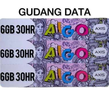 Voucher Axis Aigo 6GB