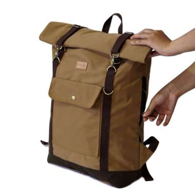 Tas Sekolah Kuliah Pria Firefly Raven Khaki Firefly Bag Original Raven Khaki