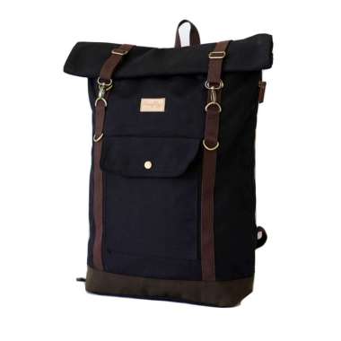 Tas Sekolah Kuliah Pria Firefly Raven Khaki Firefly Bag Original Raven Black