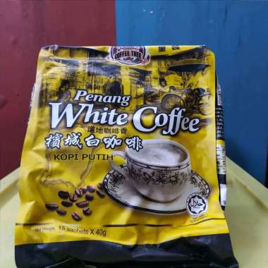 Coffee Tree Penang White Coffee 3in1 (15x40gr) Kopi Putih 3in1