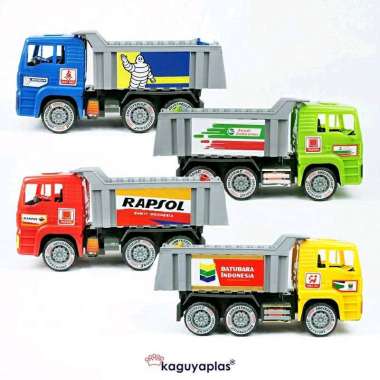 MAINAN ANAK SET MOBIL DUMP TRUCK SUPER JUMBO KONTRUKSI TRUK BAK PASIR BESAR KANTONG KGP8080
