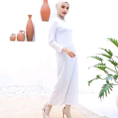 PUSSAT Danisa Inner Manset Gamis Lengan Panjang Jersey Dress Long Sleeve Manset Gamis Dalaman Kaftan