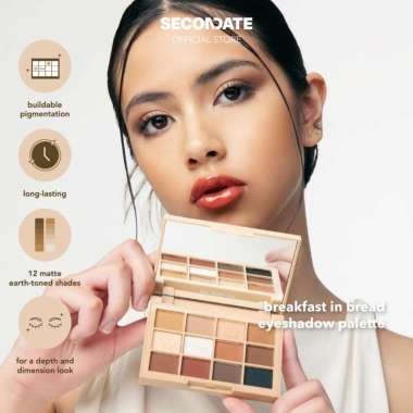 SECONDATE Breakfast in Bread Eyeshadow Palette