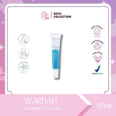 WARDAH ACNEDERM ACNE SPOT TREATMENT GEL -Totol Treatment Jerawat 15ml