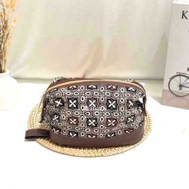 BATIK HUZA - POUCH BATIK REA HLS POUCH MAKE UP POUCH BATIK motif 2