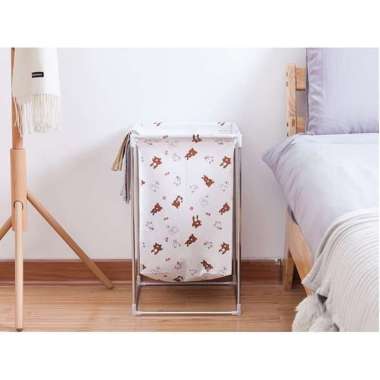 Keranjang Baju Kotor Kotak Lipat Laundry Bag Lipat