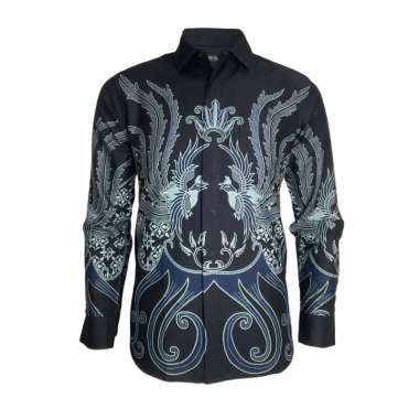 Redcliff Kemeja Pria Batik Panjang Biru 6TK300503 XXL