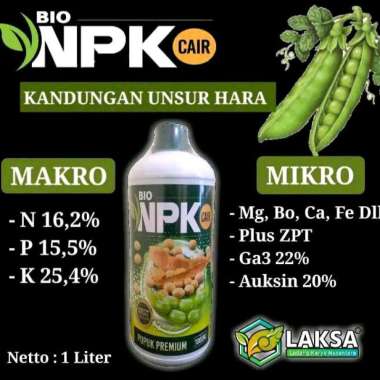 BIO NPK CAIR BEST SELLER PUPUK PREMIUM 1 LITER