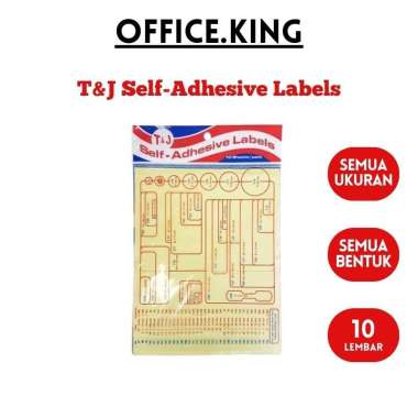 T&J Label Stiker Penanda Nama Tom & Jerry Putih No. 98 / 99 / 100 / 102 / 110 / 111 / 113 TJ Sticker